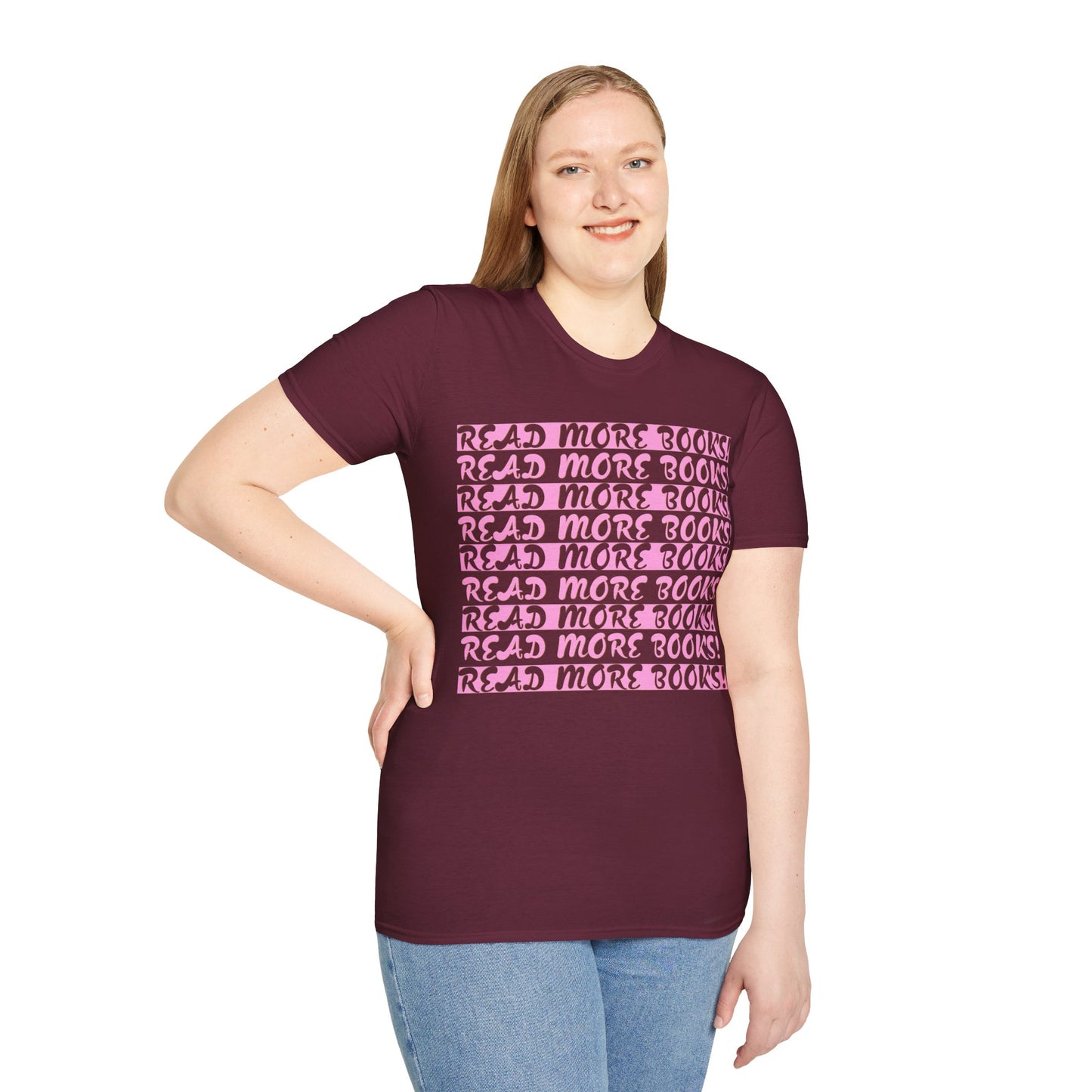 Read More Books Unisex Softstyle T-Shirt