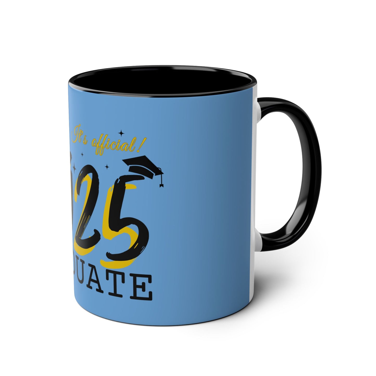 Graduate 2025 Two-Tone Coffee Mugs, 11oz