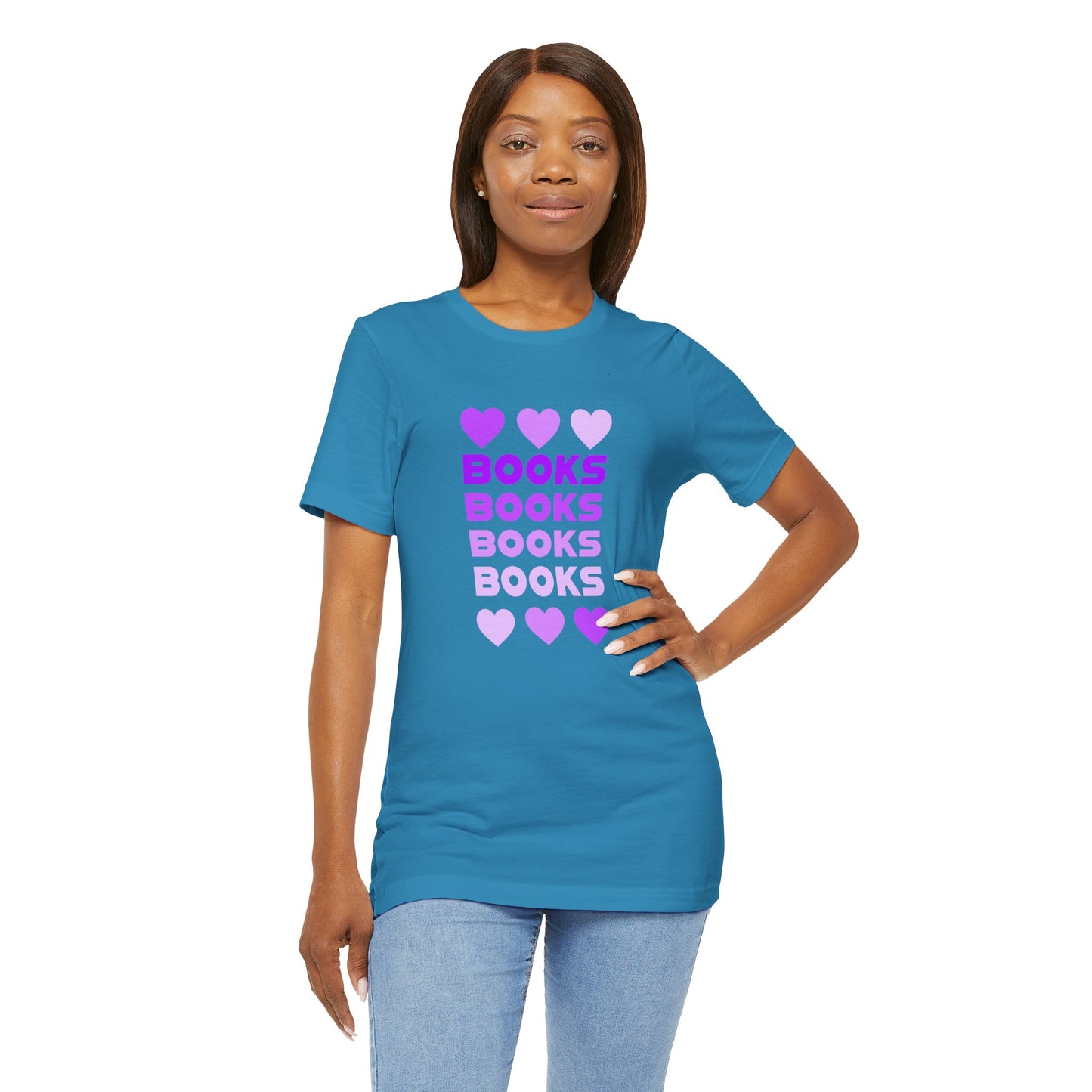 Books Unisex Jersey Short Sleeve Tee
