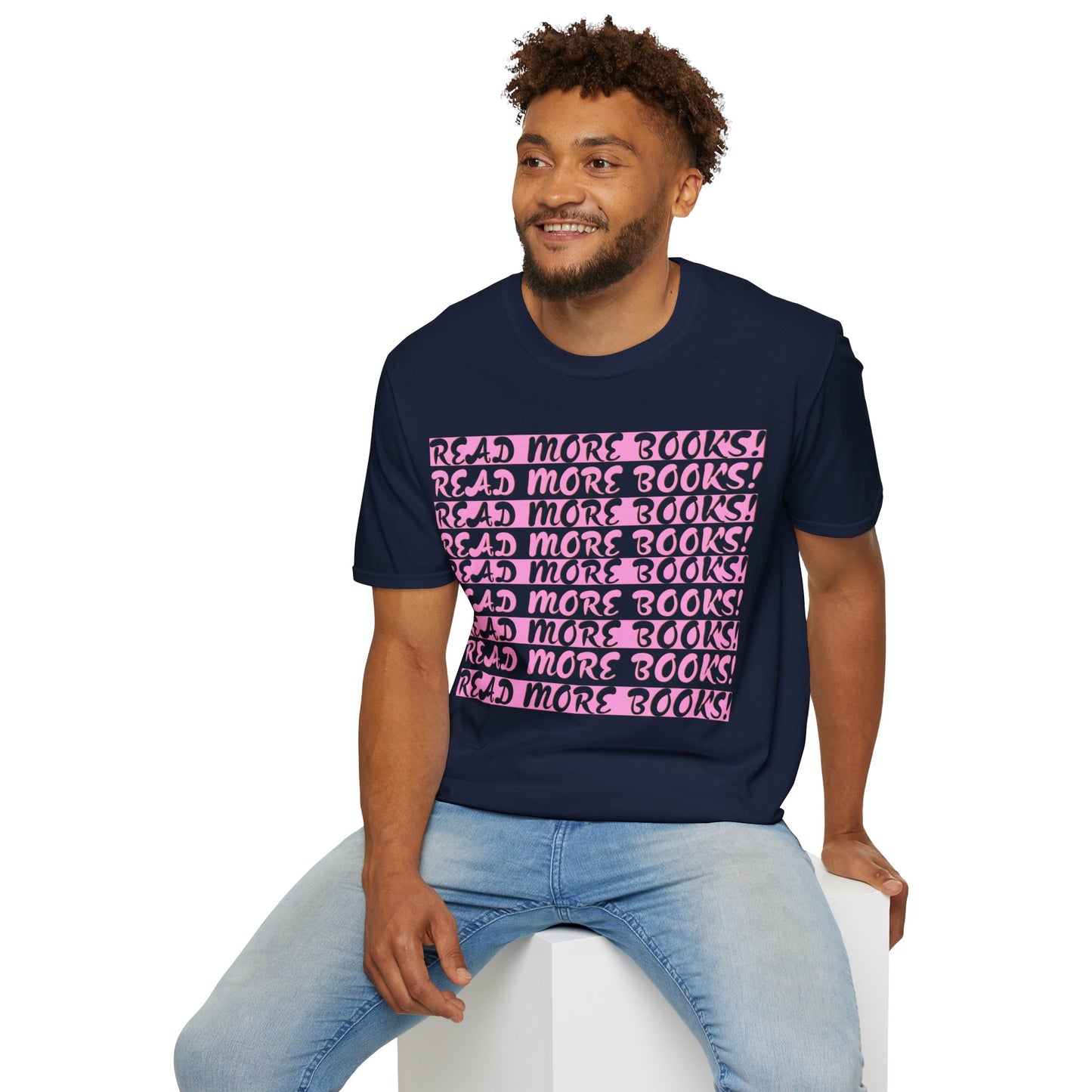 Read More Books Unisex Softstyle T-Shirt