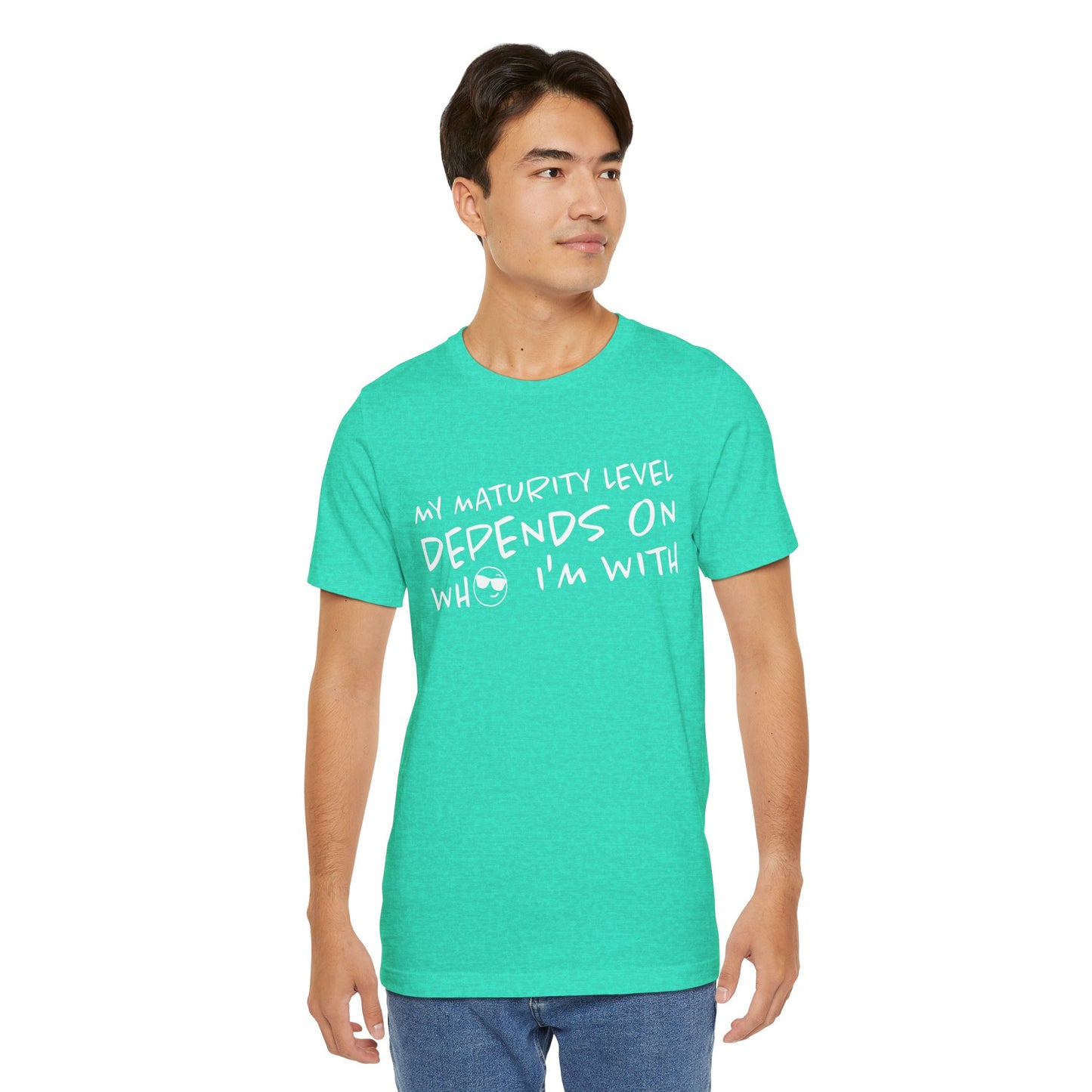 Maturity Unisex Jersey Short Sleeve Tee