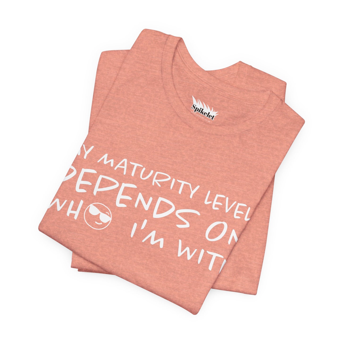 Maturity Unisex Jersey Short Sleeve Tee