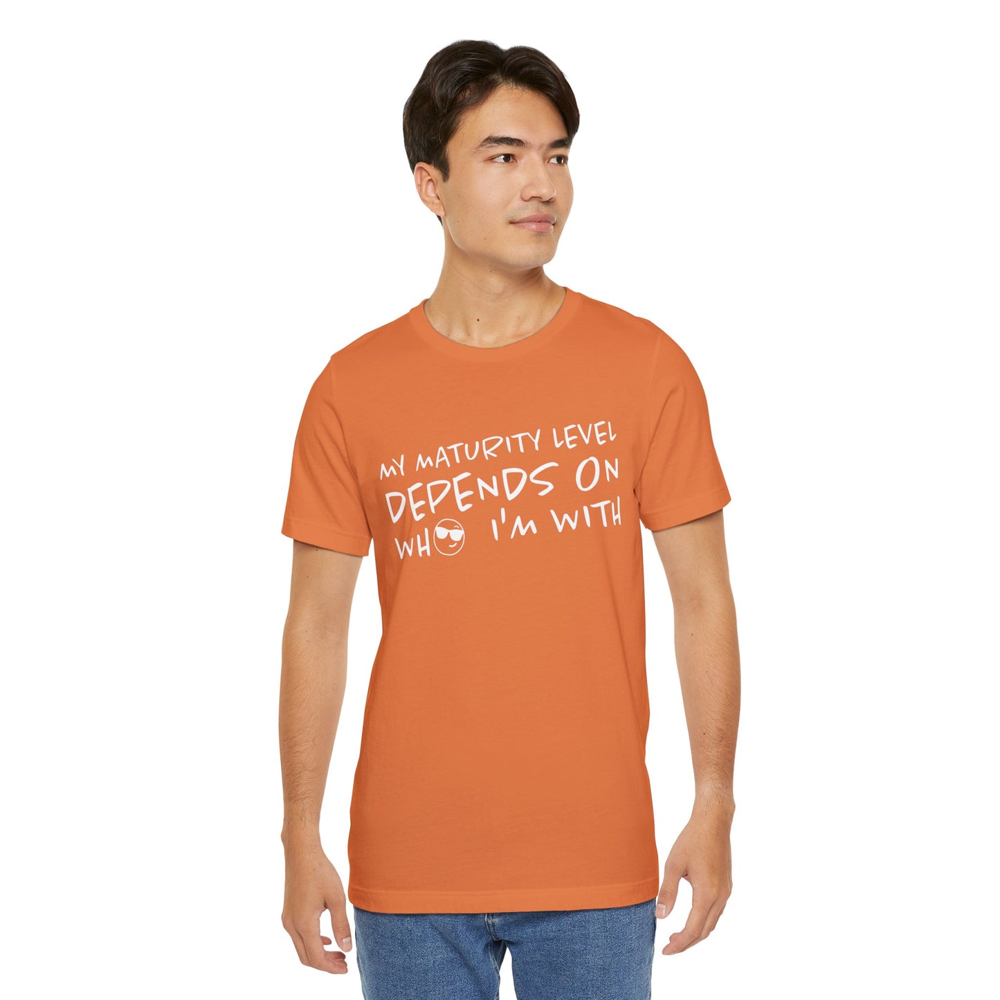 Maturity Unisex Jersey Short Sleeve Tee