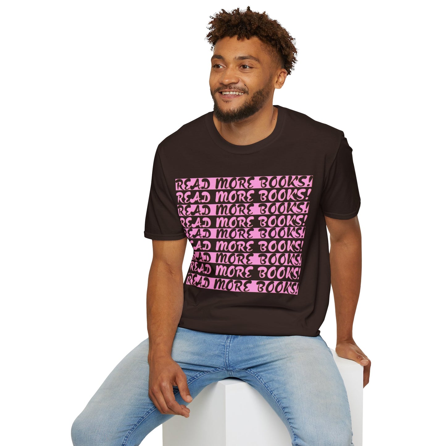 Read More Books Unisex Softstyle T-Shirt