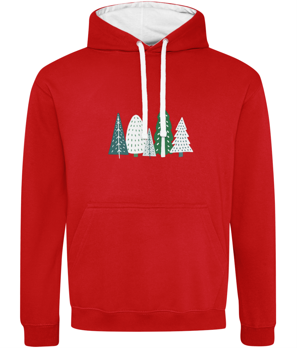Unisex Christmas Trees Hoodie