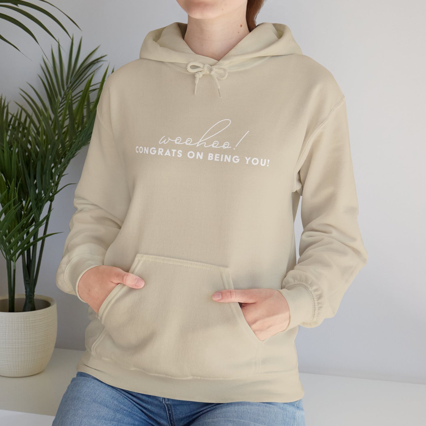 Woohoo Unisex Heavy Blend™ Hooded Sweatshirt