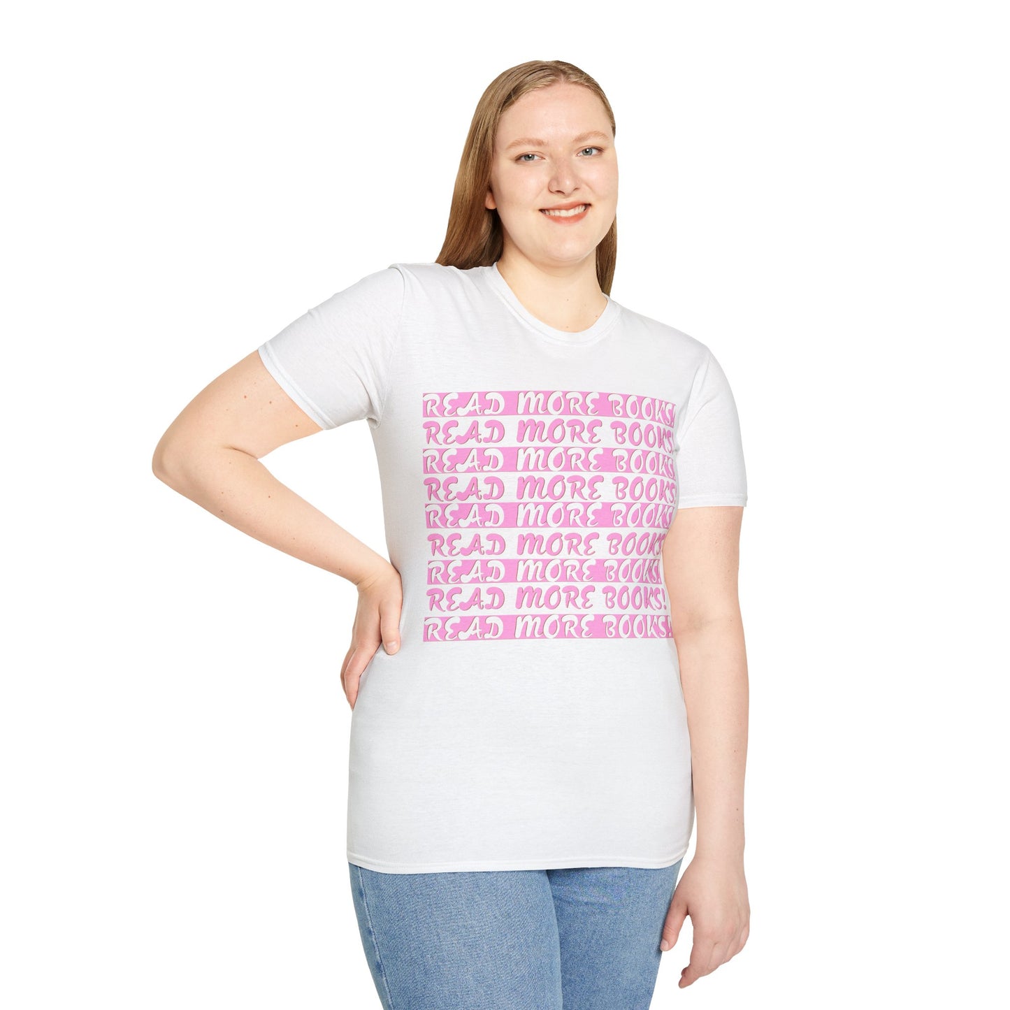 Read More Books Unisex Softstyle T-Shirt