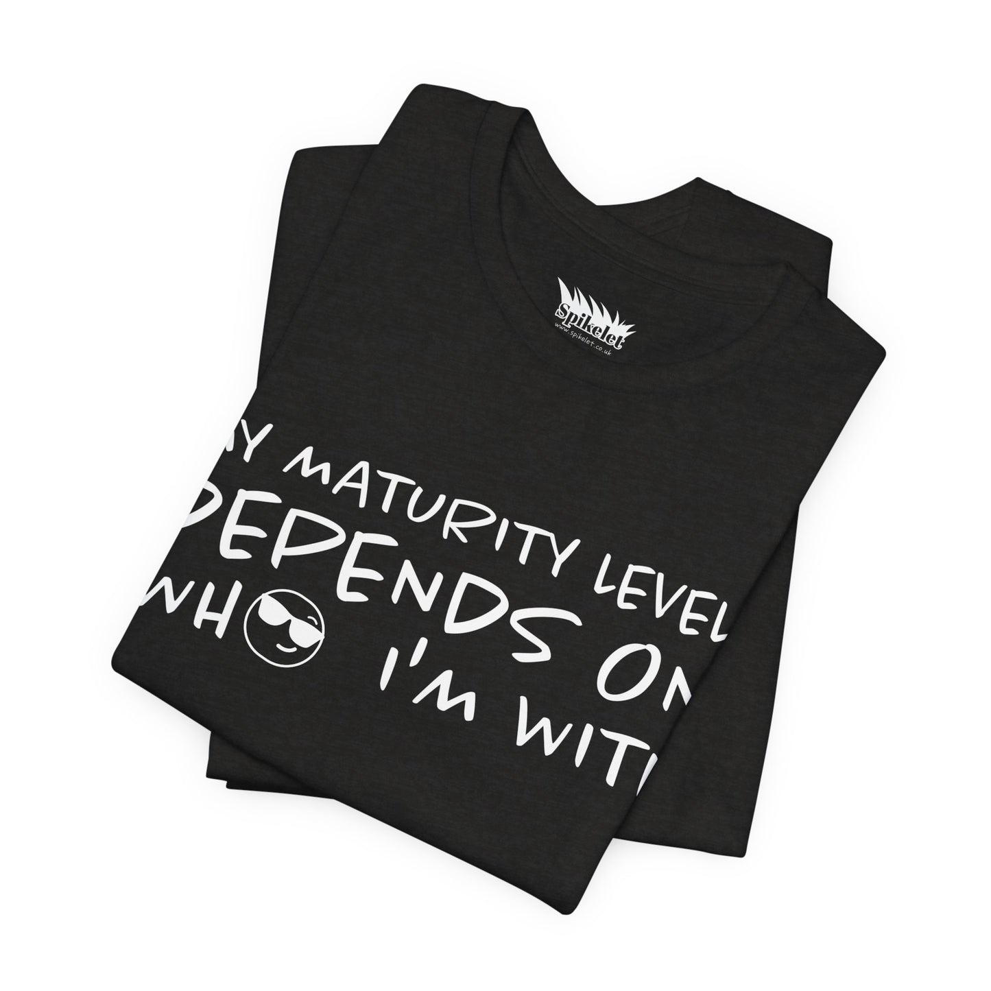Maturity Unisex Jersey Short Sleeve Tee