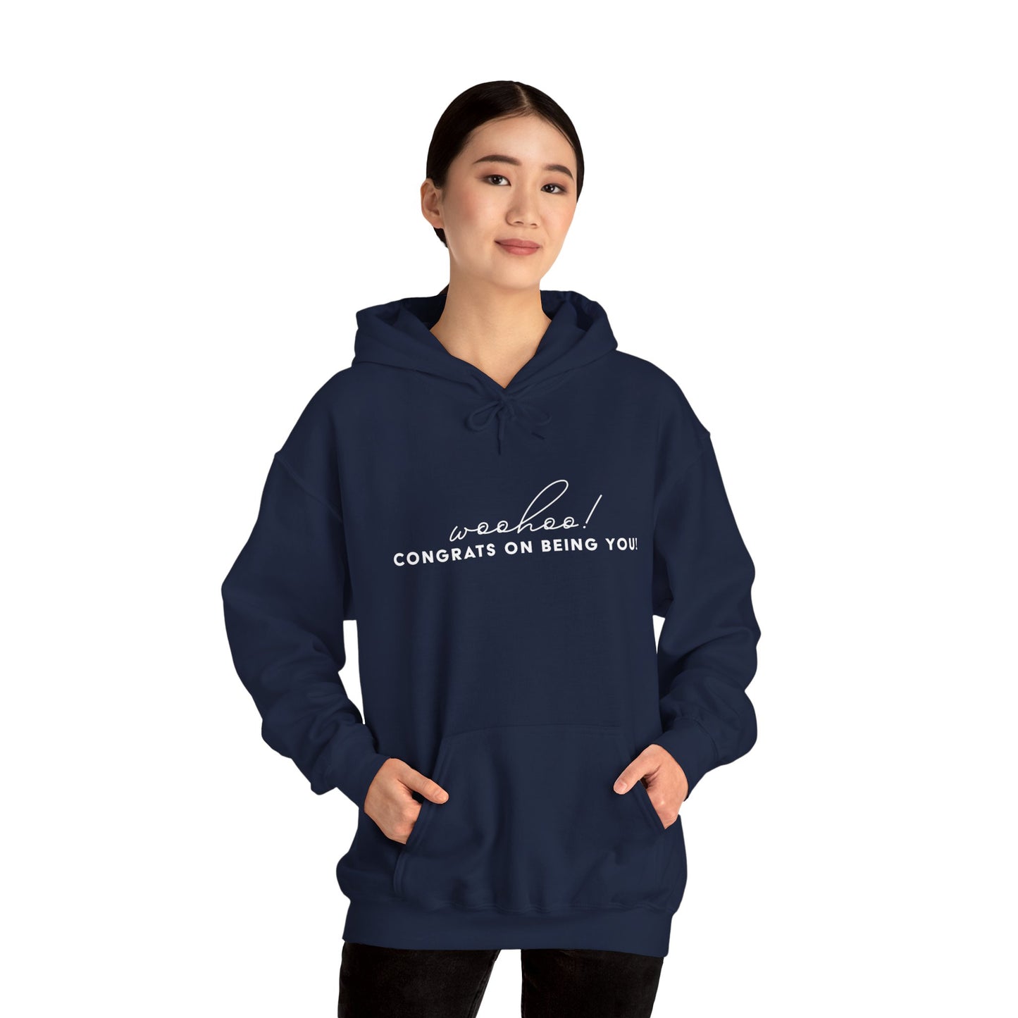 Woohoo Unisex Heavy Blend™ Hooded Sweatshirt