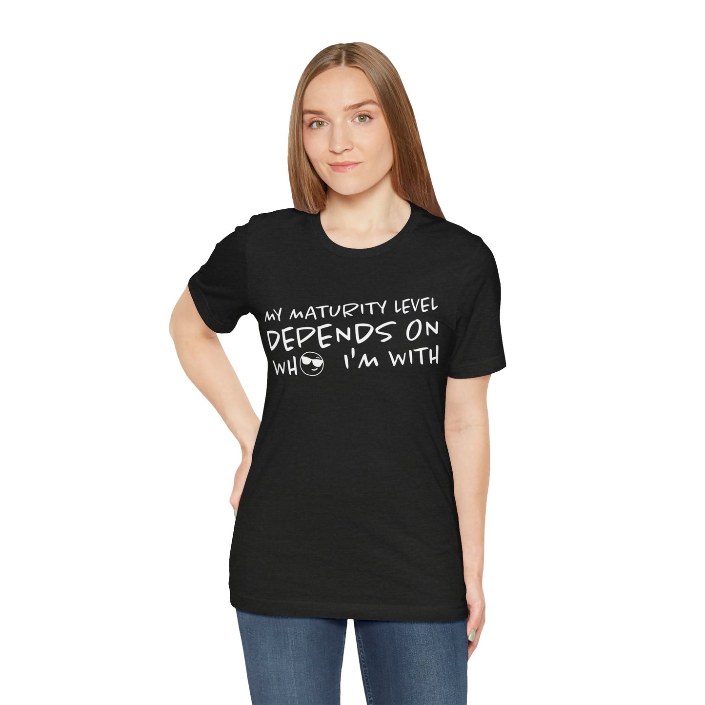 Maturity Unisex Jersey Short Sleeve Tee