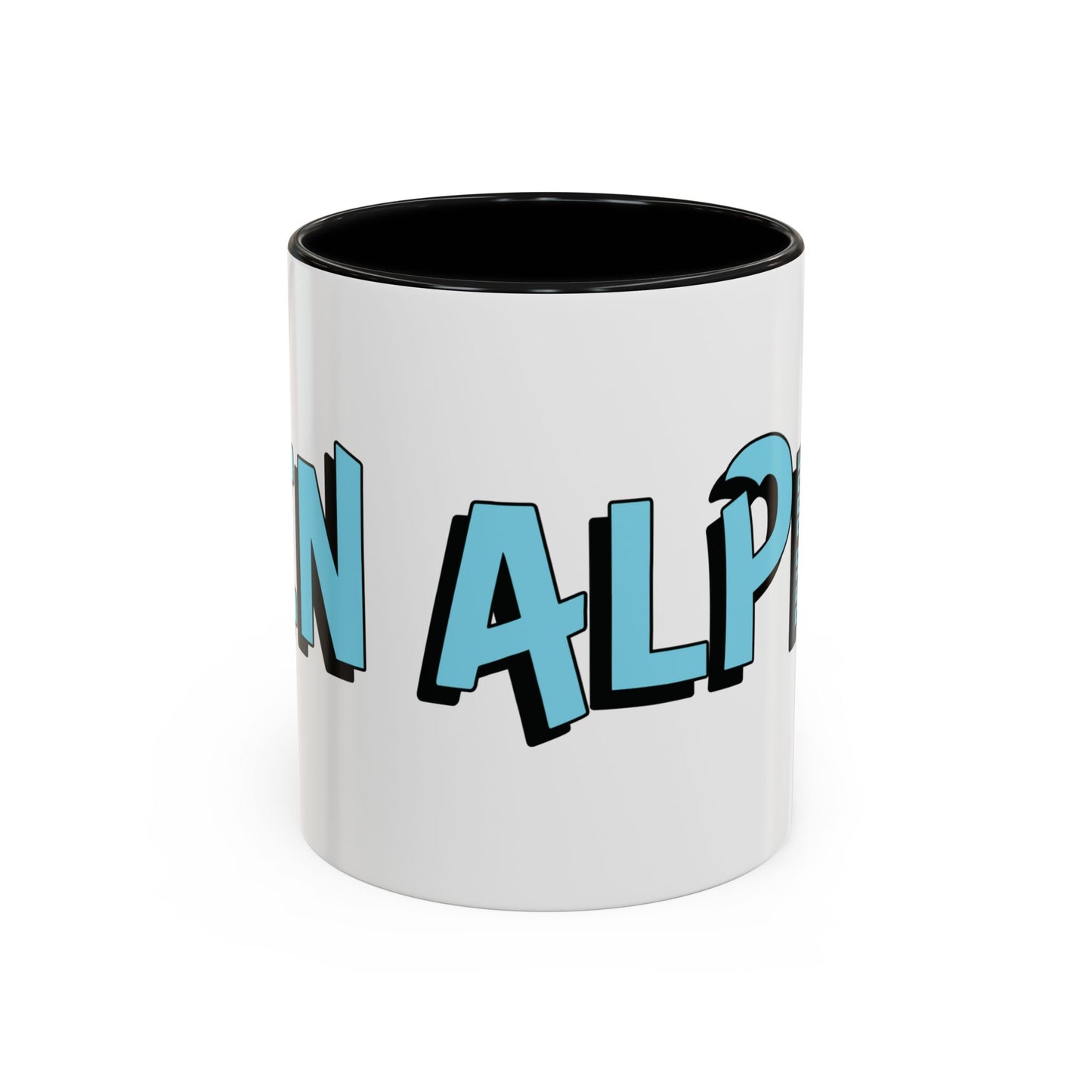 Coffee Mug: Gen Alpha Blue Black Accent (11oz)