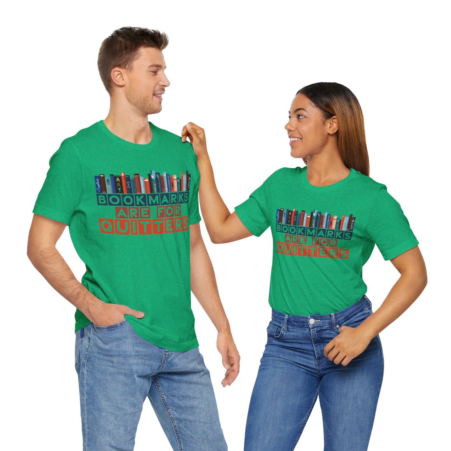 Bookmarks Unisex Jersey Short Sleeve Tee