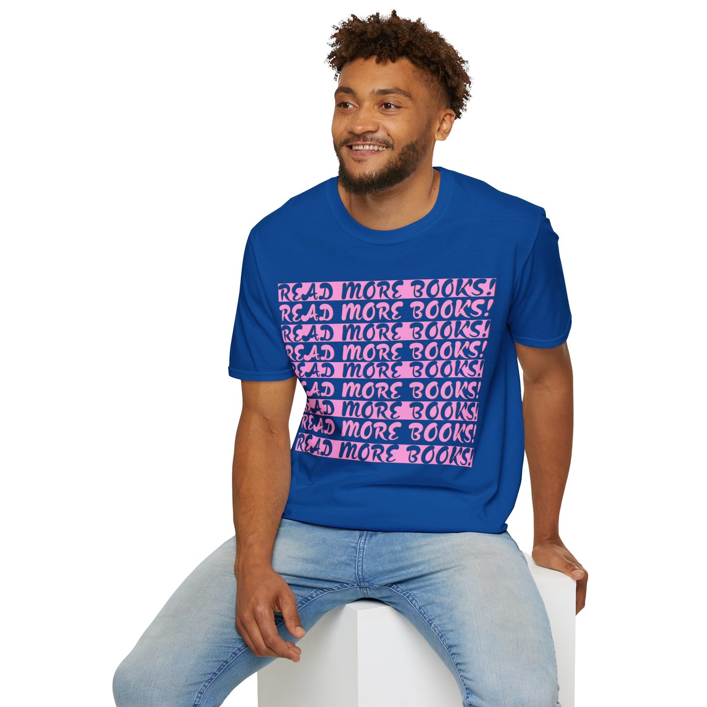 Read More Books Unisex Softstyle T-Shirt