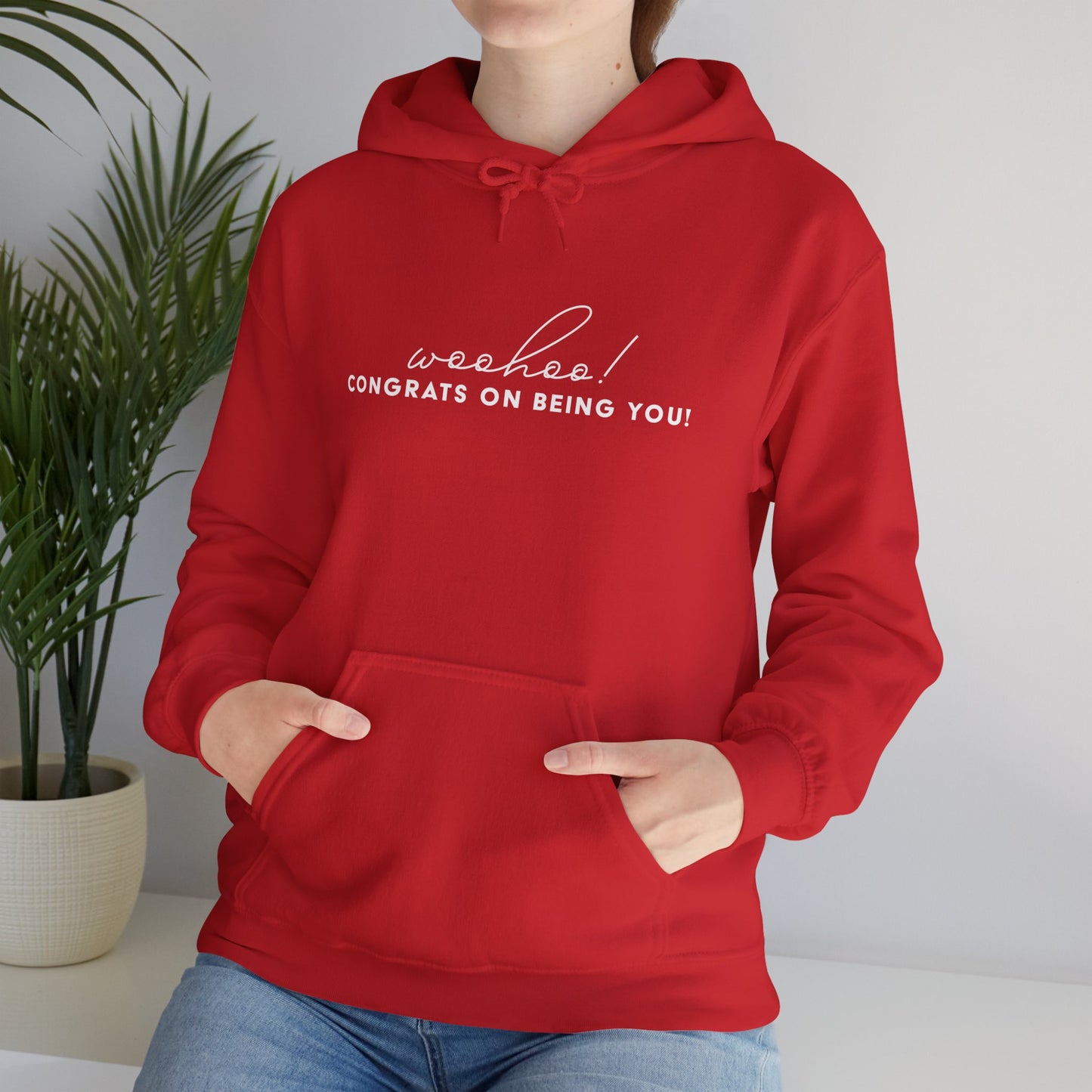 Woohoo Unisex Heavy Blend™ Hooded Sweatshirt