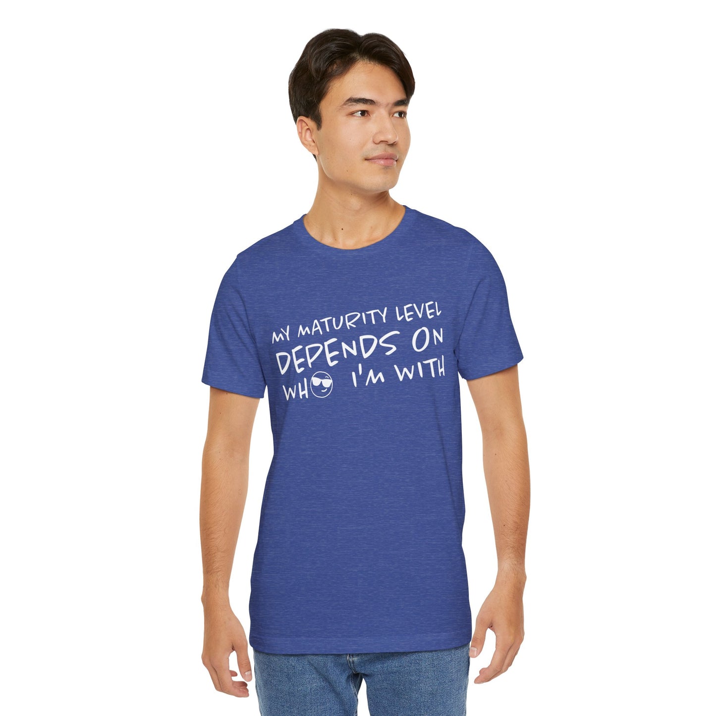 Maturity Unisex Jersey Short Sleeve Tee