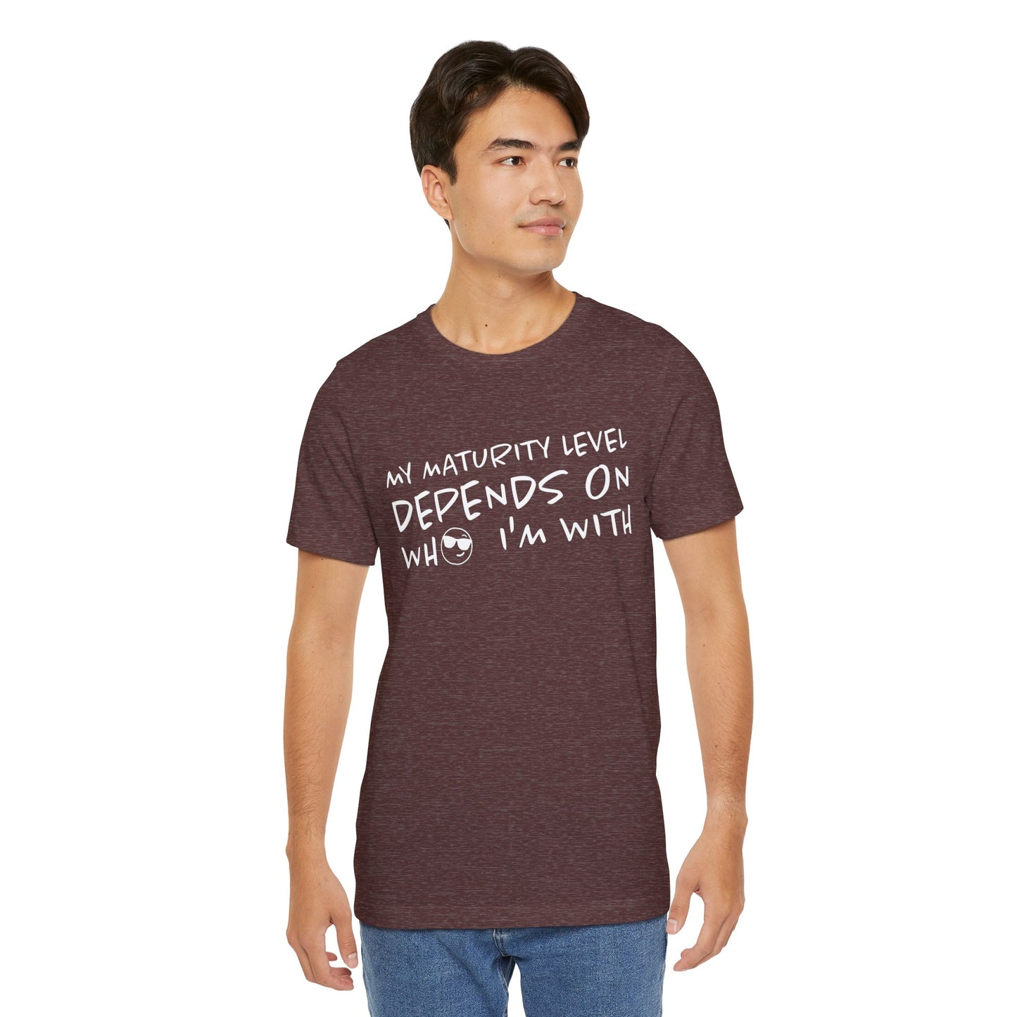 Maturity Unisex Jersey Short Sleeve Tee