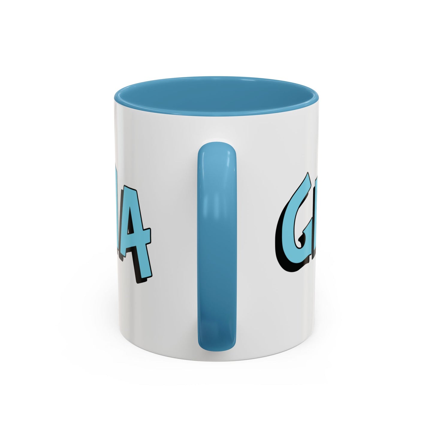 Coffee Mug: Gen Alpha Blue Black Accent (11oz)