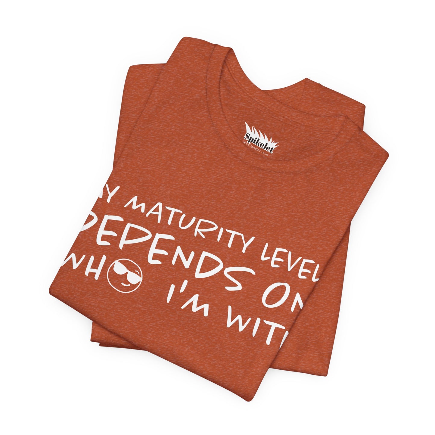 Maturity Unisex Jersey Short Sleeve Tee