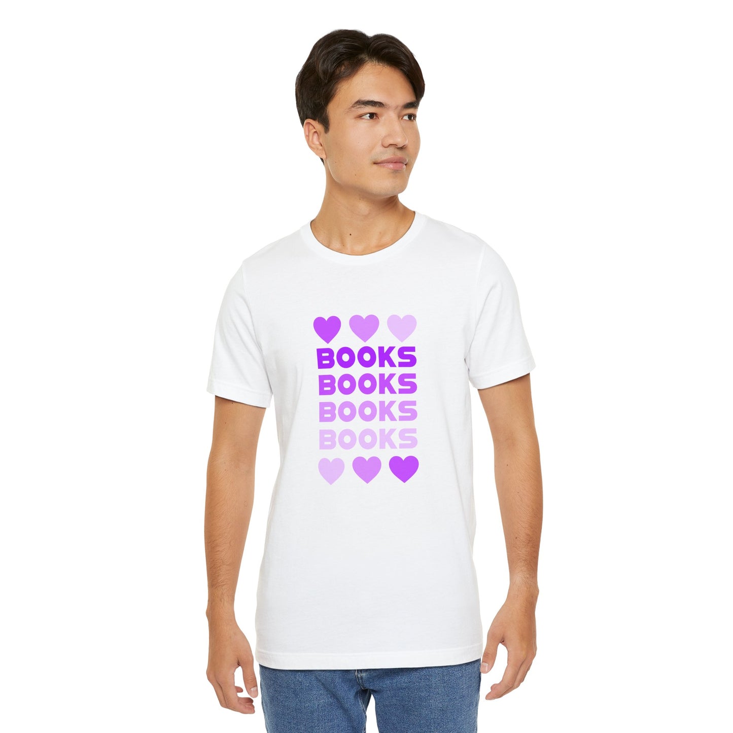Books Unisex Jersey Short Sleeve Tee