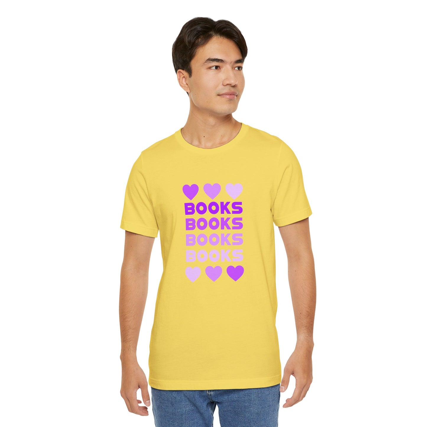 Books Unisex Jersey Short Sleeve Tee
