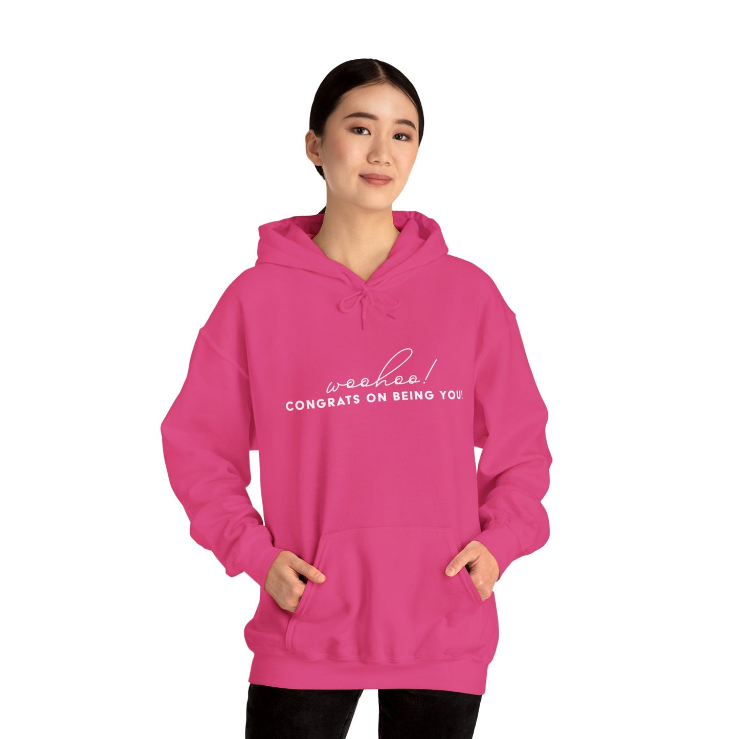 Woohoo Unisex Heavy Blend™ Hooded Sweatshirt