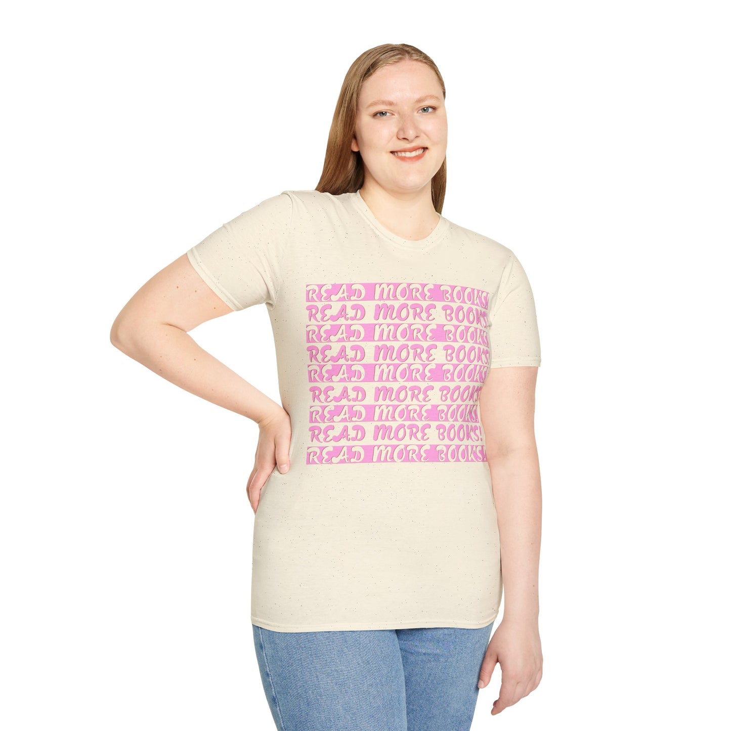 Read More Books Unisex Softstyle T-Shirt