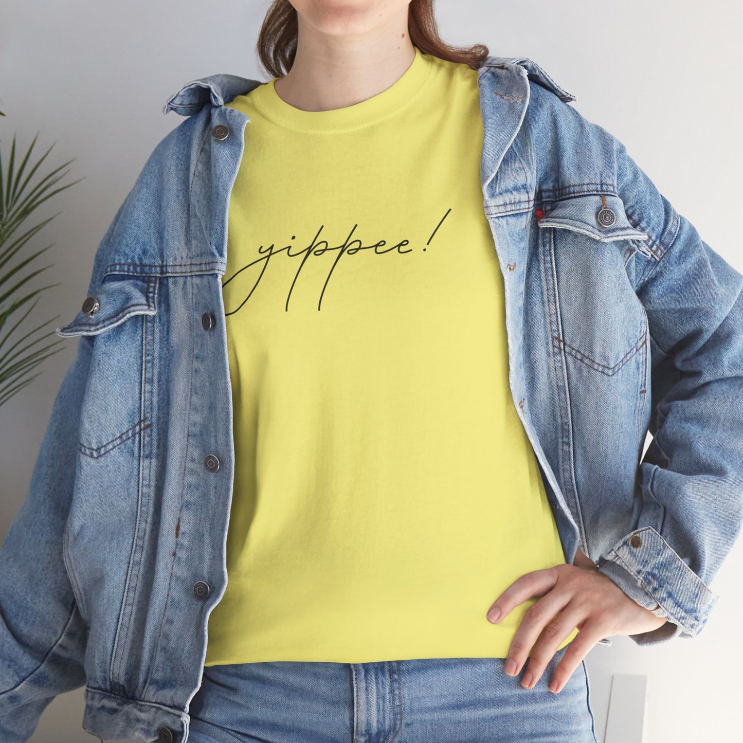 Yippee Unisex Heavy Cotton Tee