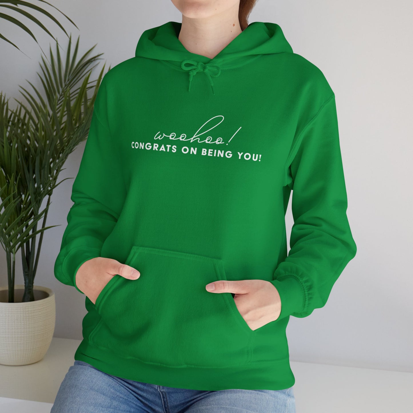 Woohoo Unisex Heavy Blend™ Hooded Sweatshirt