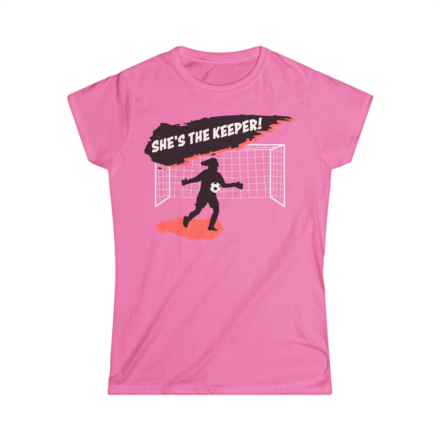 She's the Keeper Women's Softstyle Tee