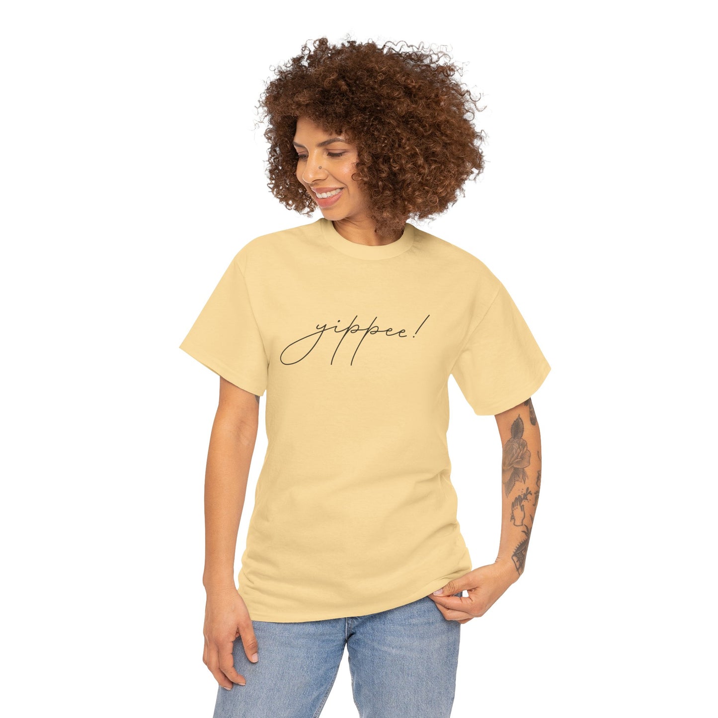 Yippee Unisex Heavy Cotton Tee