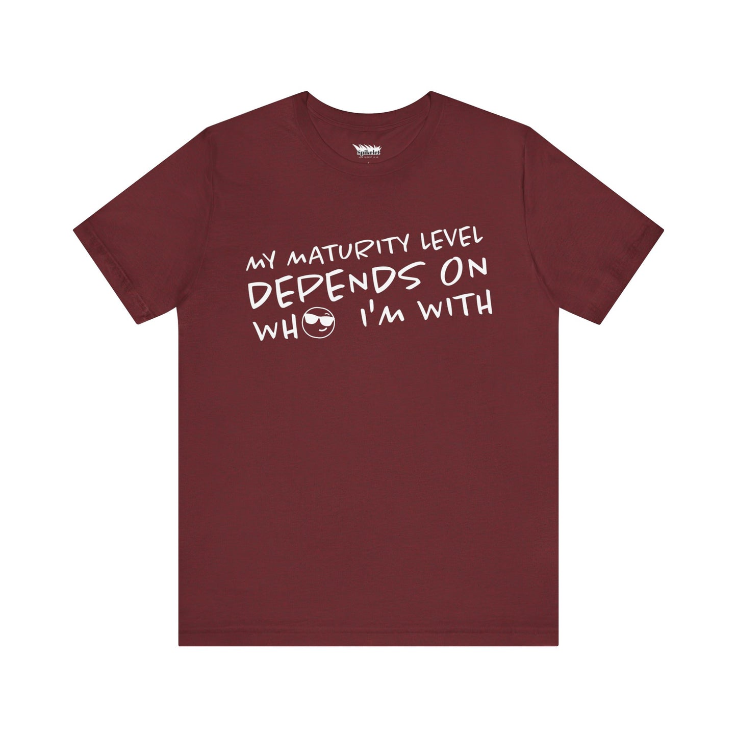 Maturity Unisex Jersey Short Sleeve Tee