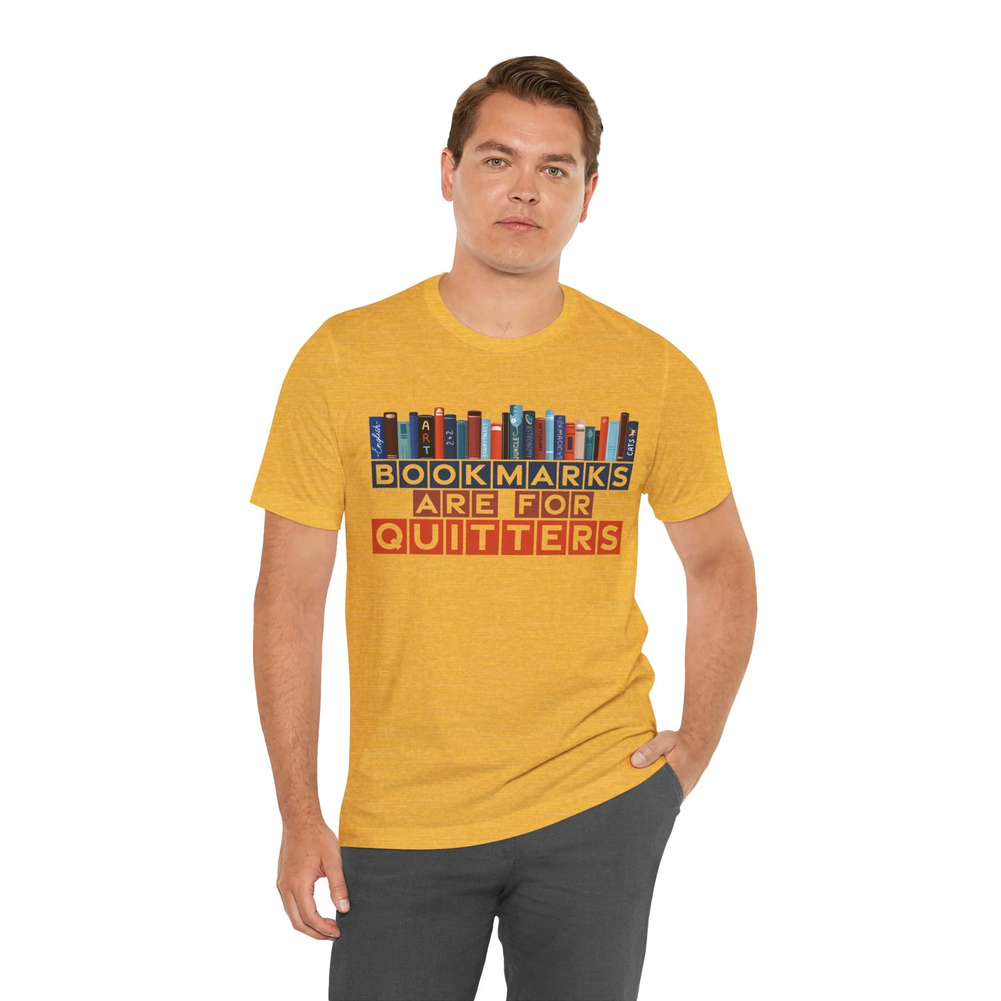 Bookmarks Unisex Jersey Short Sleeve Tee