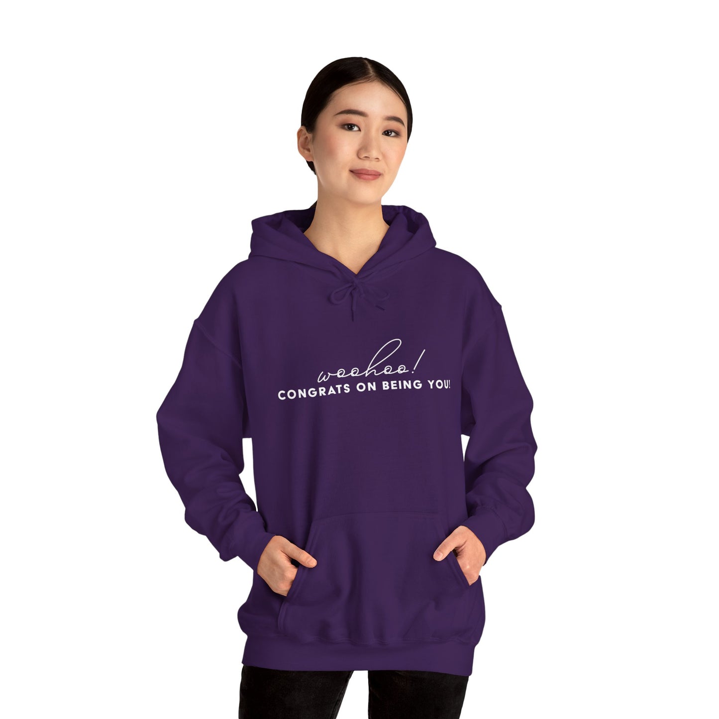 Woohoo Unisex Heavy Blend™ Hooded Sweatshirt