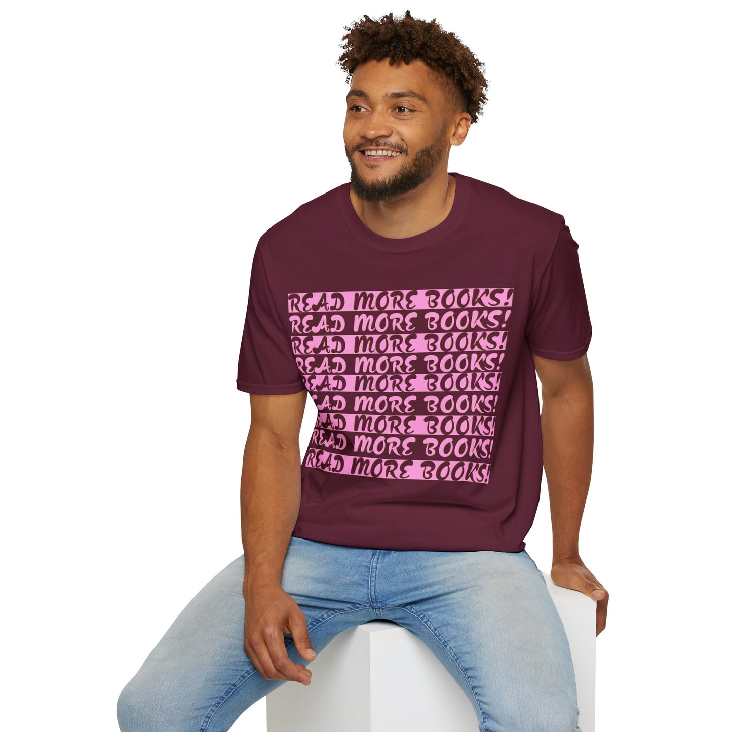 Read More Books Unisex Softstyle T-Shirt
