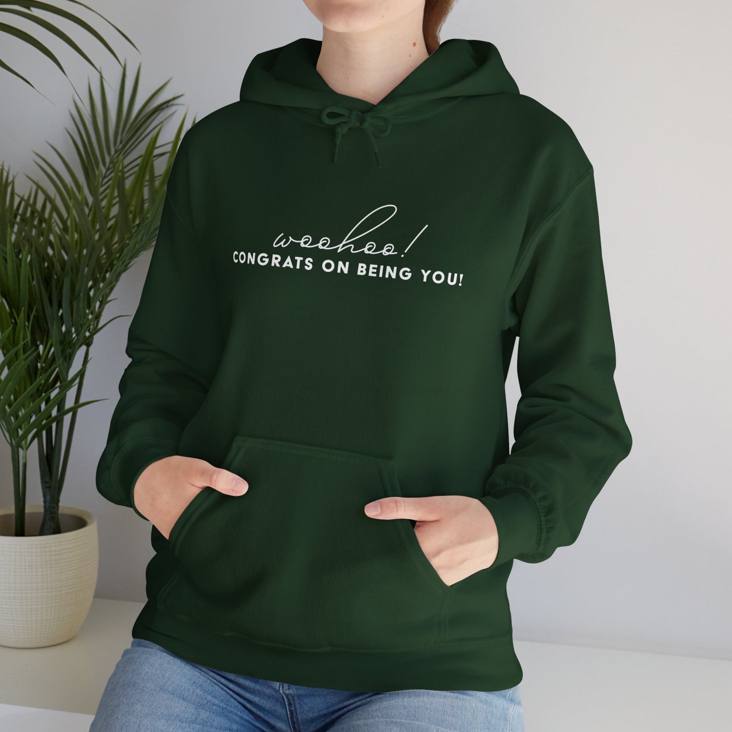 Woohoo Unisex Heavy Blend™ Hooded Sweatshirt