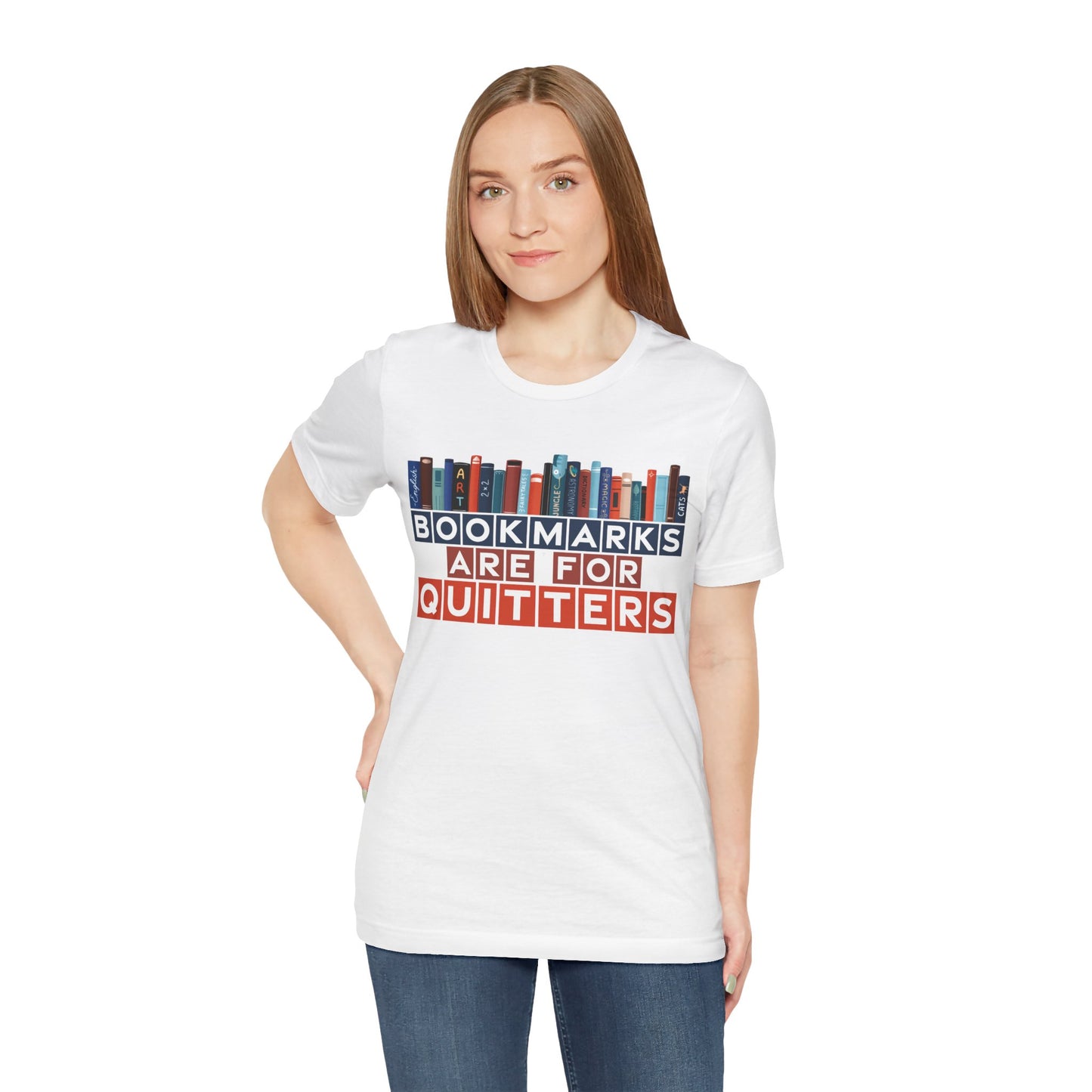 Bookmarks Unisex Jersey Short Sleeve Tee