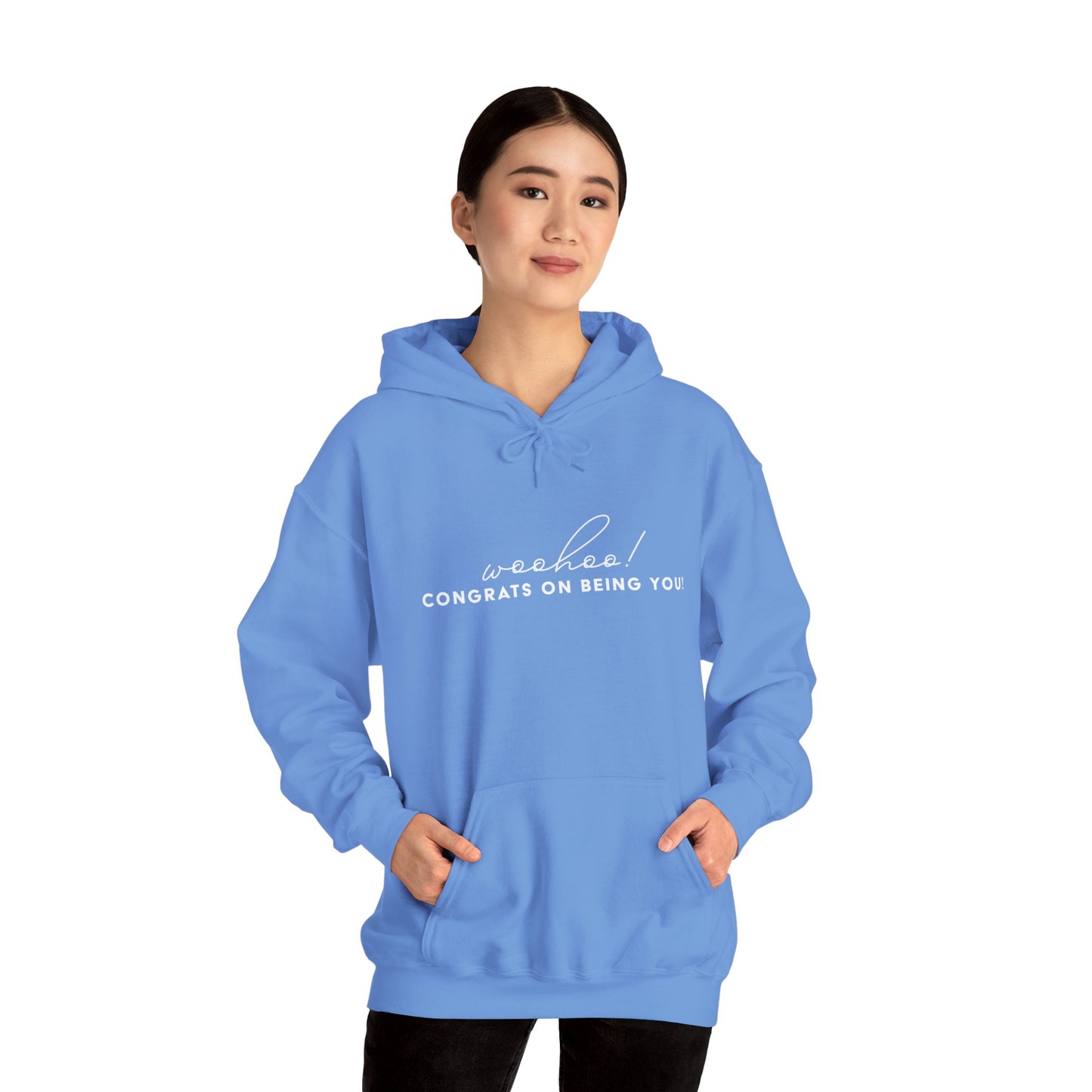 Woohoo Unisex Heavy Blend™ Hooded Sweatshirt