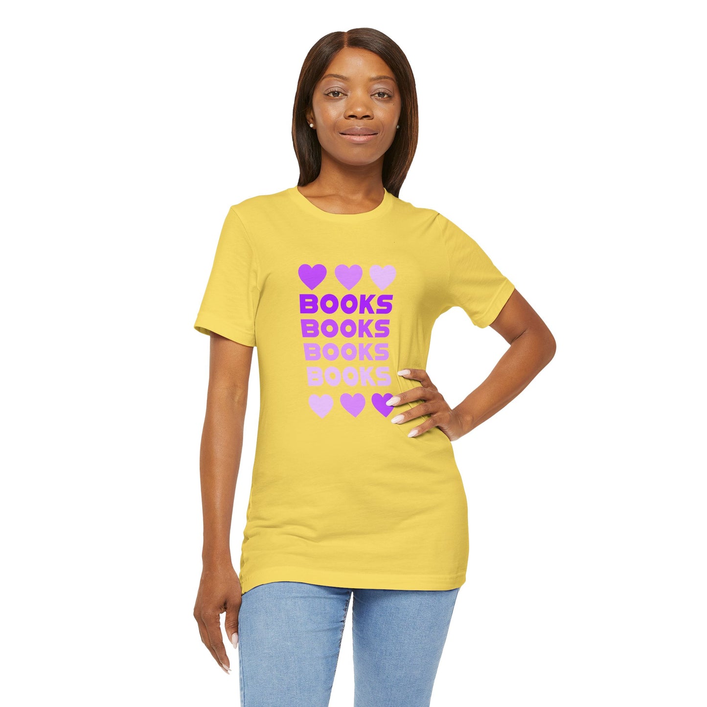 Books Unisex Jersey Short Sleeve Tee