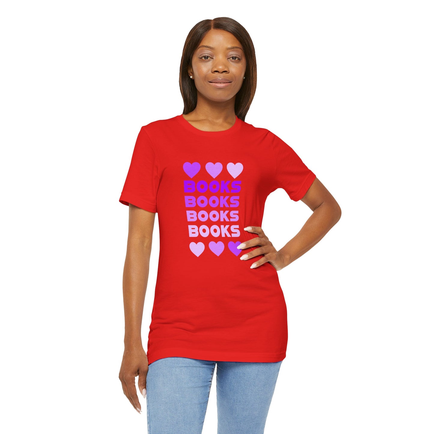 Books Unisex Jersey Short Sleeve Tee