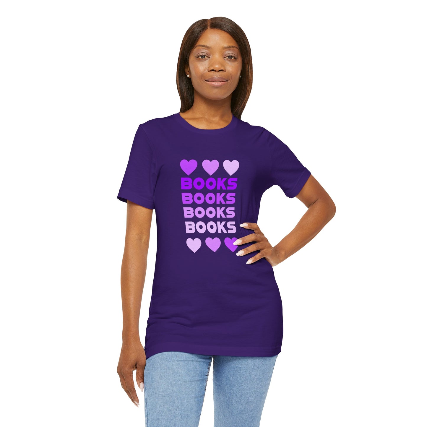 Books Unisex Jersey Short Sleeve Tee