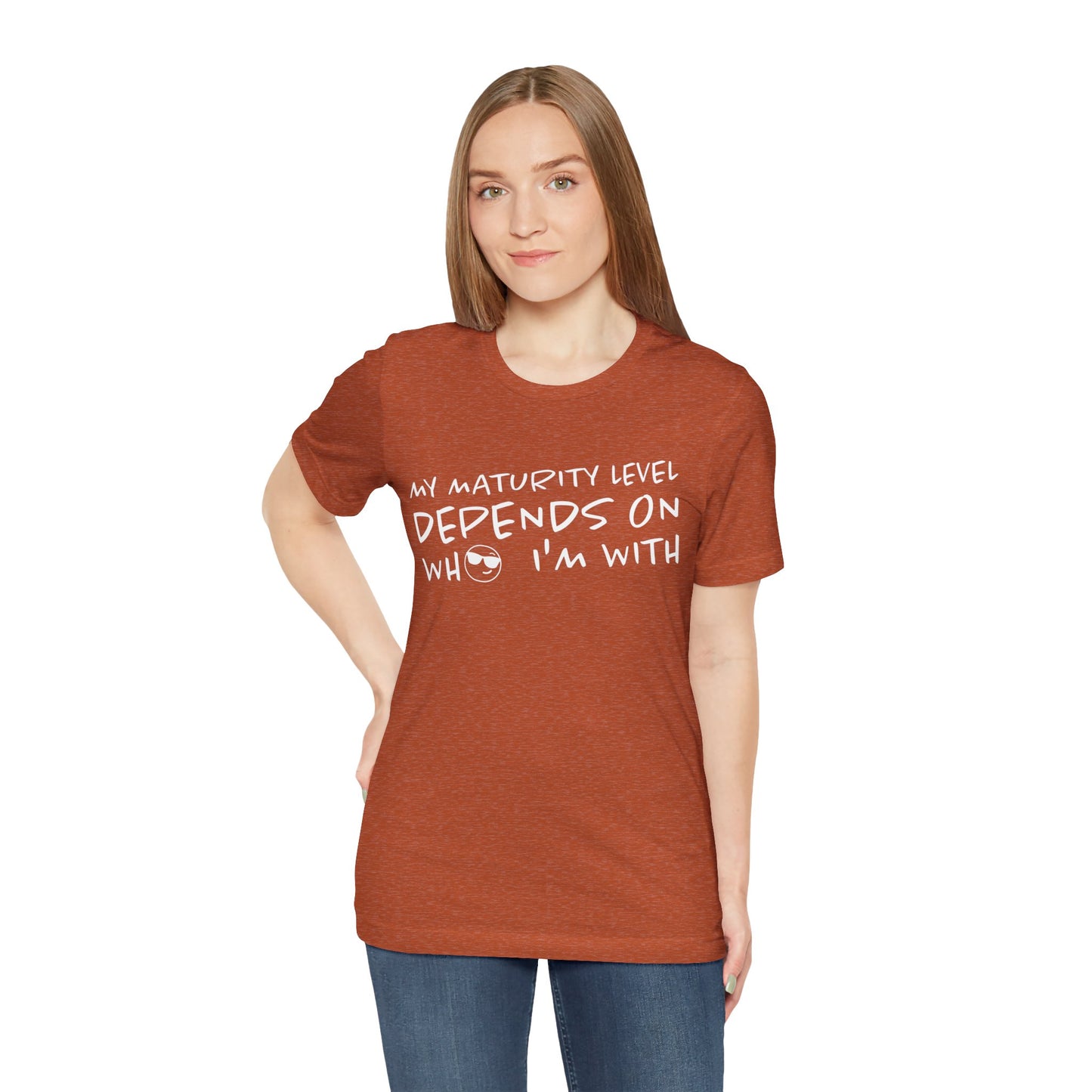 Maturity Unisex Jersey Short Sleeve Tee