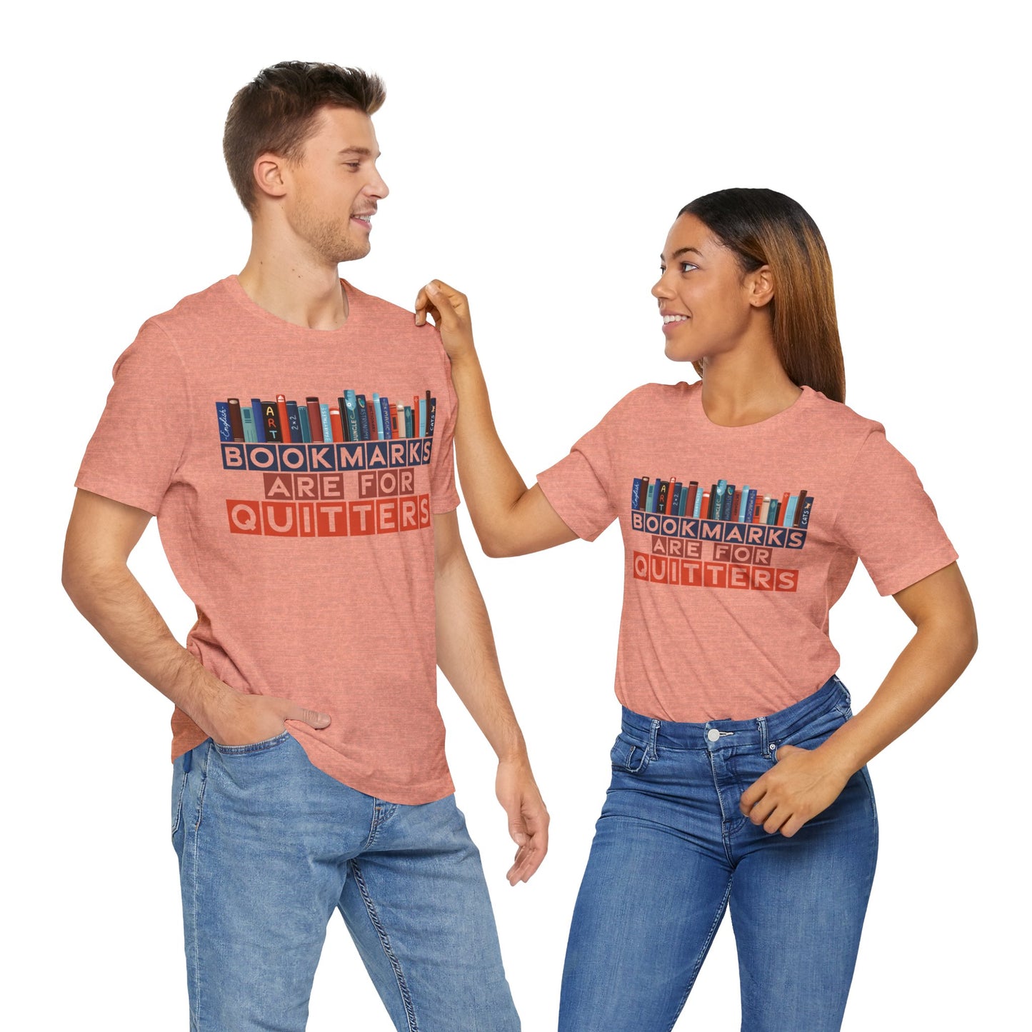Bookmarks Unisex Jersey Short Sleeve Tee