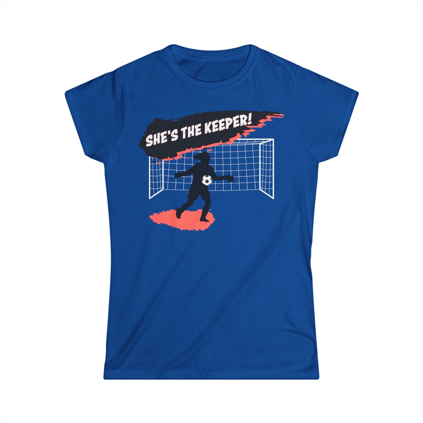 She's the Keeper Women's Softstyle Tee