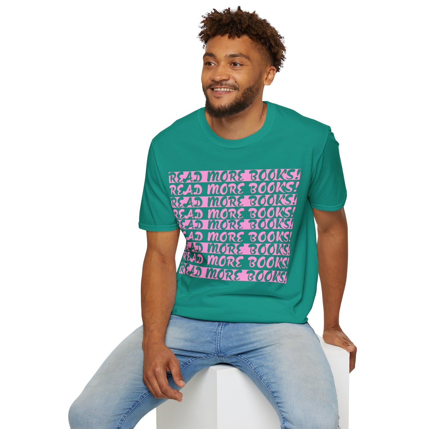 Read More Books Unisex Softstyle T-Shirt