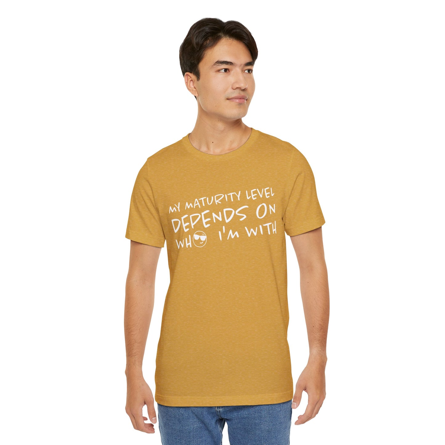 Maturity Unisex Jersey Short Sleeve Tee