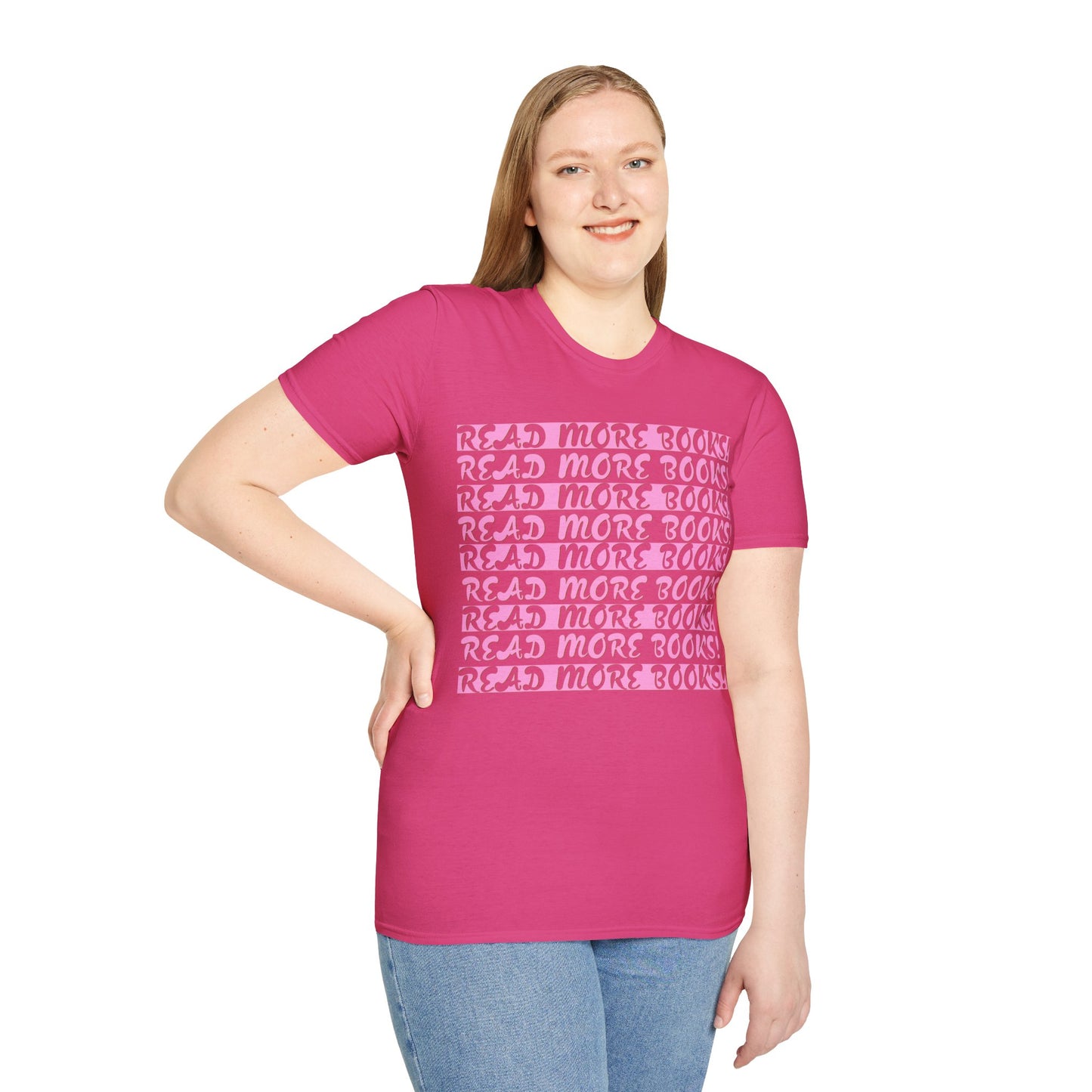 Read More Books Unisex Softstyle T-Shirt