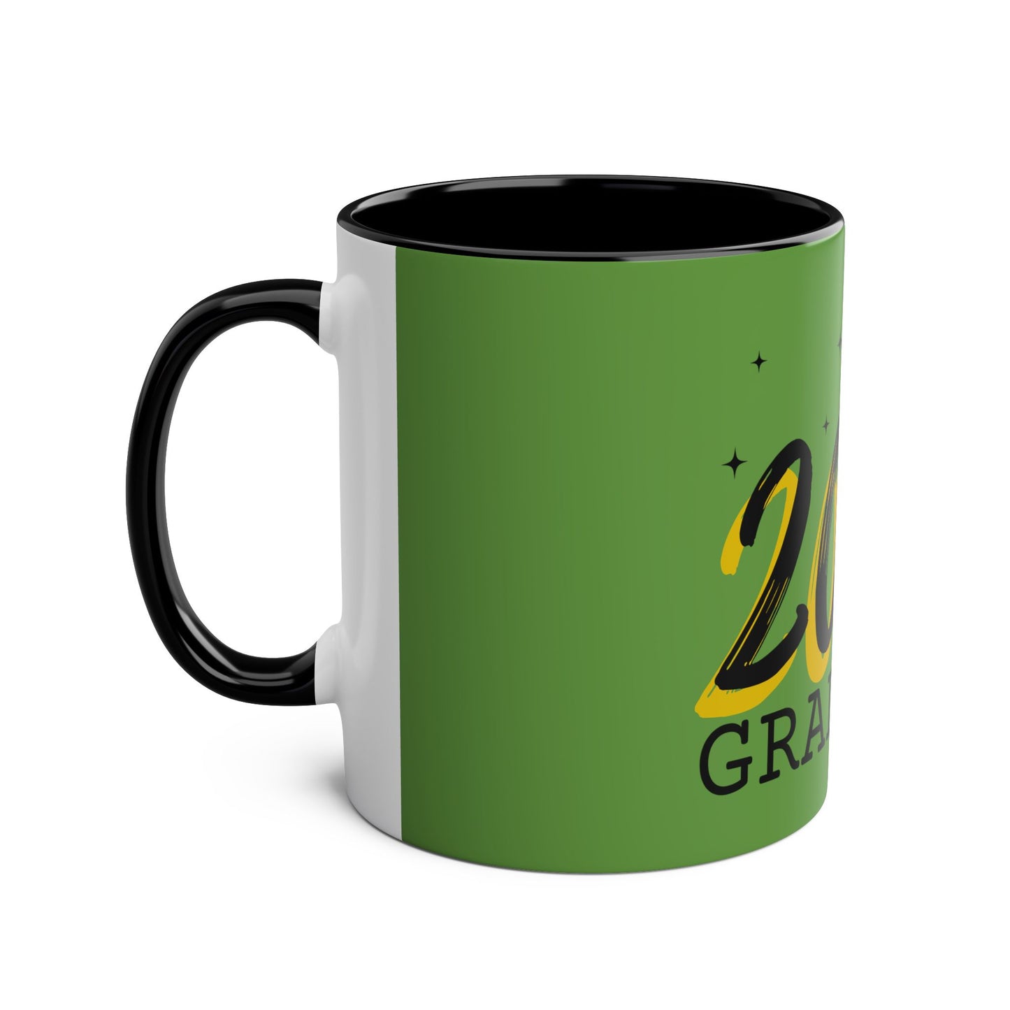 Graduate 2025 Two-Tone Coffee Mugs, 11oz