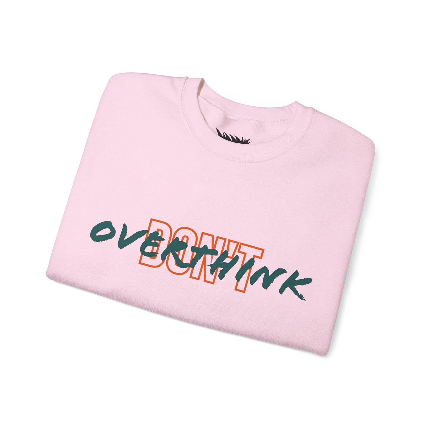 Don't Overthink Unisex Heavy Blend™ Crewneck Sweatshirt