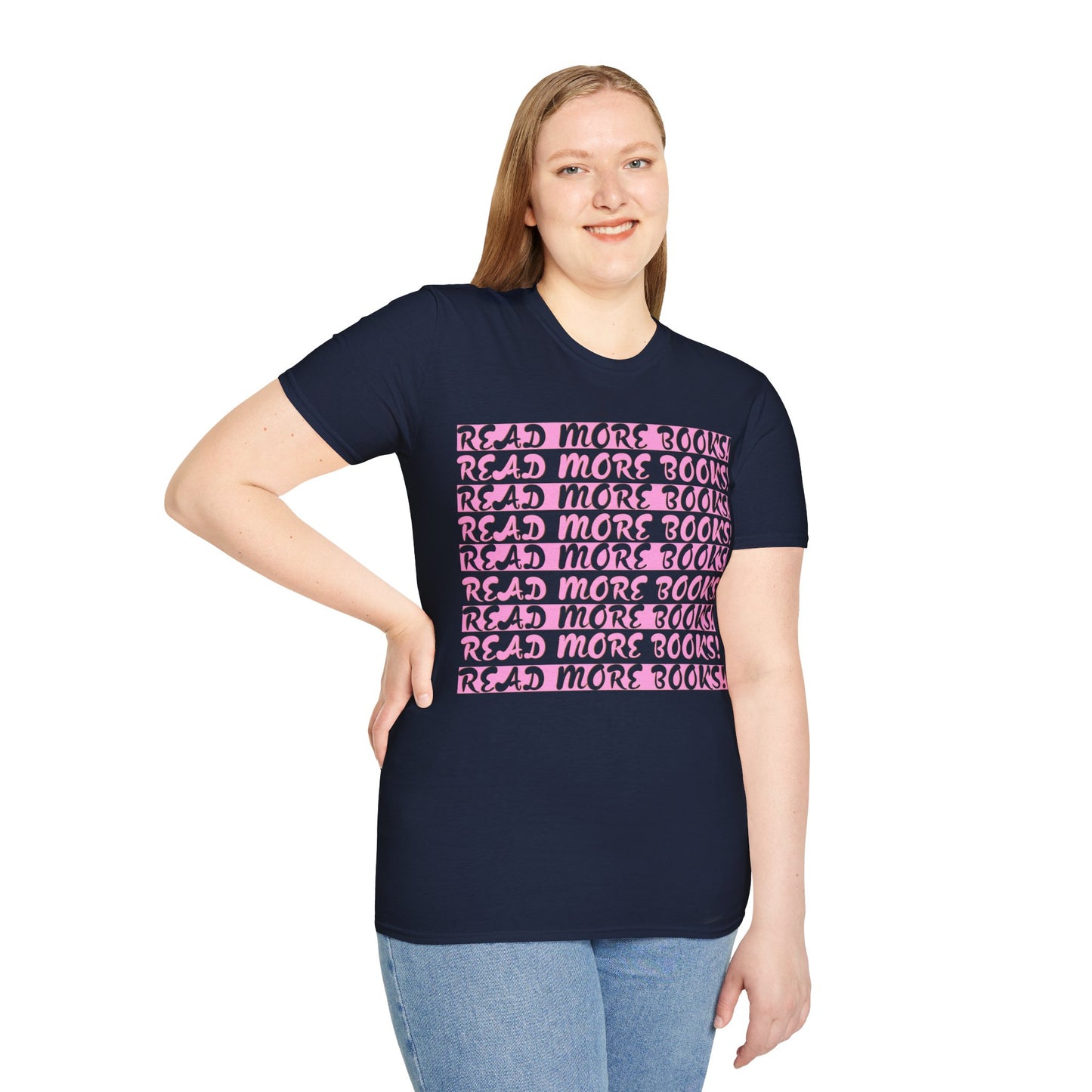 Read More Books Unisex Softstyle T-Shirt