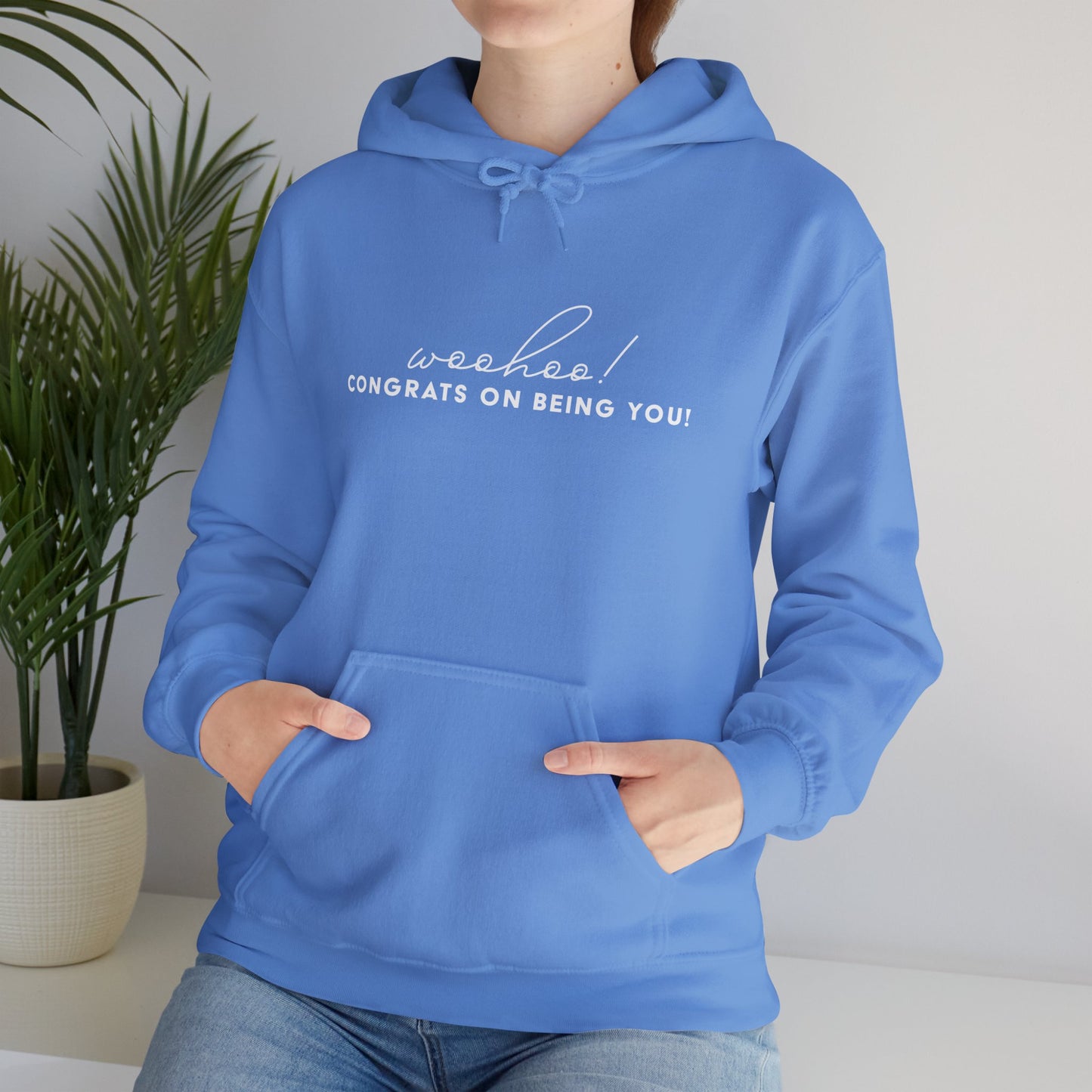 Woohoo Unisex Heavy Blend™ Hooded Sweatshirt